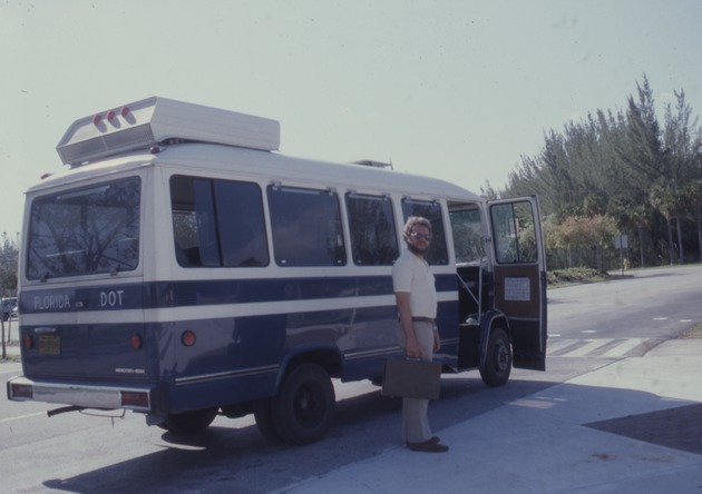 FITS, Florida International Transit Service with passenger